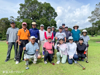 【パークゴルフ】会員大会 R7-9月 結果
