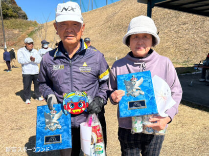 【パークゴルフ】月例大会 R7 第11回大会結果