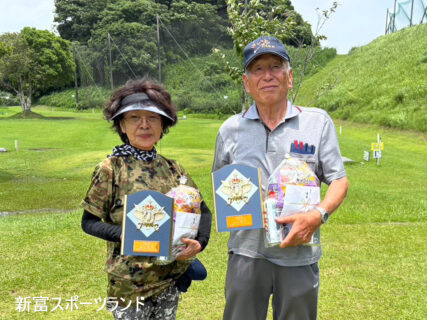 【パークゴルフ】月例大会 R8 第3回大会結果
